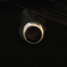 Load image into Gallery viewer, ossua-et-acroamata-jewelery-mythology-myth-gothic-goth-gothic-memento-mori-sterling-silver-925-Selene-Ring